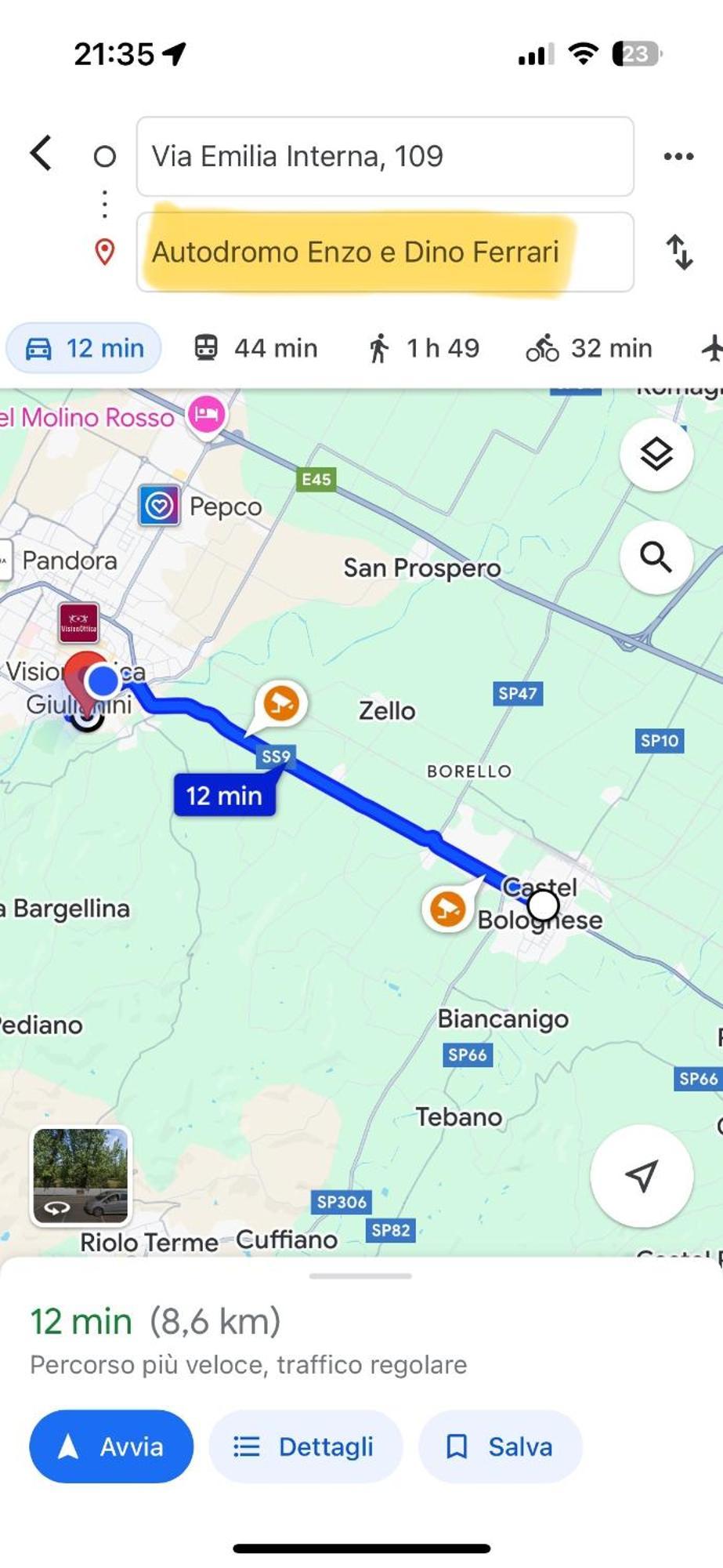 Appartamento "Il Portico" A Soli 8 Chilometri Da Imola E 7 Chilometri Da Faenza Esterno foto
